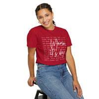 Mama It’s Okay - Comfort Colors | Trendy Women's T-Shirt. Direct to Garment. Printed & Shipped in the USA. Unisex Sizes.