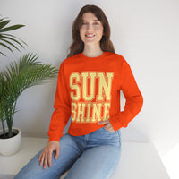 Sunshine – Gildan Heavy Blend | Trendy Women’s Soft Sweatshirt. Direct to Garment. Printed & Shipped in the USA. Unisex Sizes.