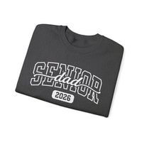 Senior Dad 2026 – Gildan Heavy Blend | Trendy Men's Soft Sweatshirt. Direct to Garment. Printed & Shipped in the USA. Unisex Sizes.