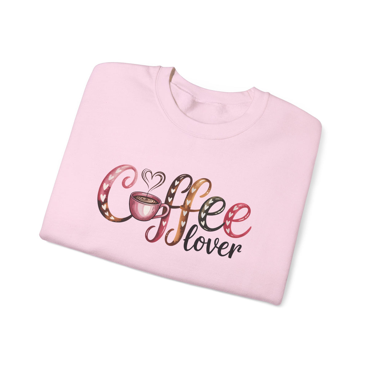 Coffee Lover – Gildan Heavy Blend | Trendy Women’s Soft Sweatshirt. Direct to Garment. Printed & Shipped in the USA. Unisex Sizes.