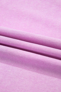 Phalaenopsis 2 Pieces Mineral Wash Cotton Tank Top Lined Split Skirt Set