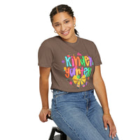 Coquette Kindergarten Pencil Bow - Comfort Colors | Trendy Women's T-Shirt. Direct to Garment. Printed & Shipped in the USA. Unisex Sizes.