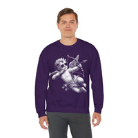 Cupid Baby, Vintage – Gildan Heavy Blend | Trendy Women’s and Men's Soft Sweatshirt. Direct to Garment. Printed & Shipped in the USA. Unisex Sizes.