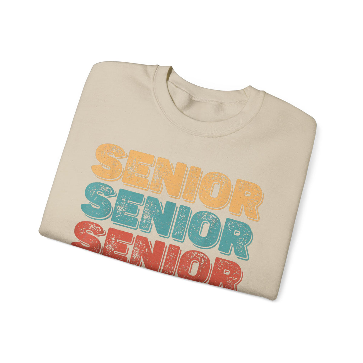 Senior Class of 2026 Retro – Gildan Heavy Blend | Trendy Men's and Women’s Soft Sweatshirt. Direct to Garment. Printed & Shipped in the USA. Unisex Sizes.