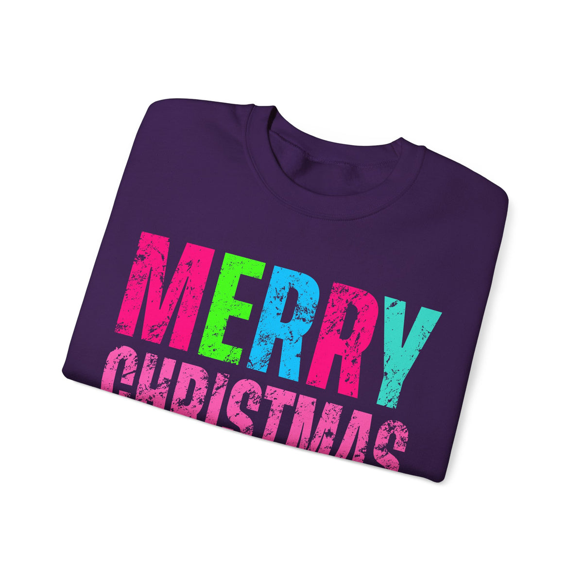 Merry Christmas Ya Filthy Animal – Gildan Heavy Blend | Trendy Women’s Soft Sweatshirt. Direct to Garment. Printed & Shipped in the USA. Unisex Sizes.