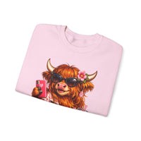 Highland Diva – Gildan Heavy Blend | Trendy Women’s Soft Sweatshirt. Direct to Garment. Printed & Shipped in the USA. Unisex Sizes.