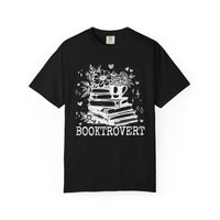 Booktrovert - Comfort Colors | Trendy Women's T-Shirt. Direct to Garment. Printed & Shipped in the USA. Unisex Sizes.