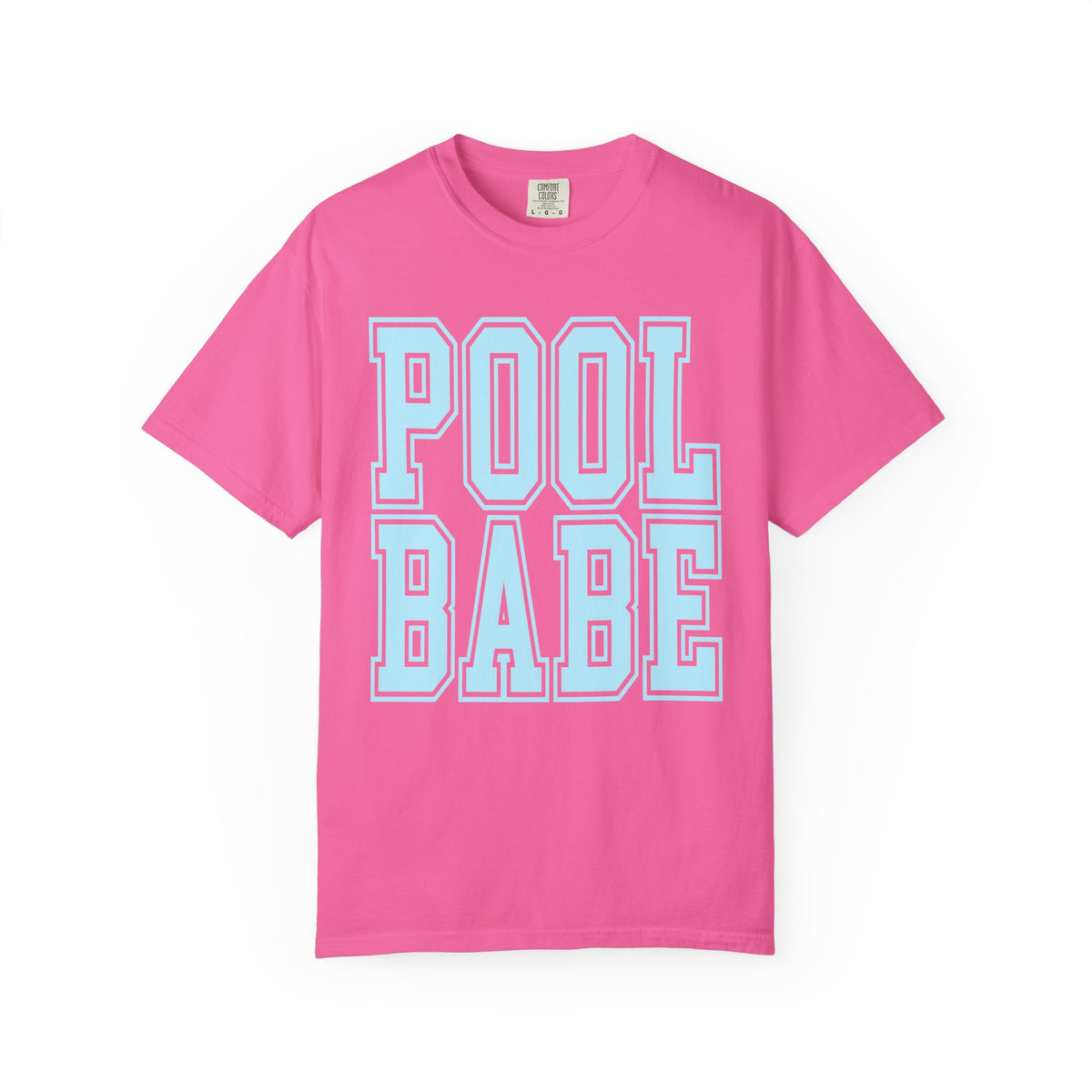 Pool Babe - Comfort Colors | Trendy Women's & Men's T-Shirt. Direct to Garment. Printed & Shipped in the USA. Unisex Sizes.