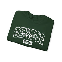 Senior Dad 2026 – Gildan Heavy Blend | Trendy Men's Soft Sweatshirt. Direct to Garment. Printed & Shipped in the USA. Unisex Sizes.