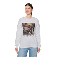 Just A Few Things - Halloween Shopping – Gildan Heavy Blend | Trendy Women’s Soft Sweatshirt. Direct to Garment. Printed & Shipped in the USA. Unisex Sizes.