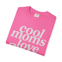 Cool Moms Love Jesus, Vintage - Comfort Colors | Trendy Women's T-Shirt. Direct to Garment. Printed & Shipped in the USA. Unisex Sizes.