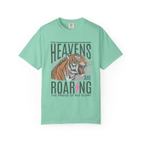 The Heavens Are Roaring, Vintage - Comfort Colors | Trendy Women's T-Shirt. Direct to Garment. Printed & Shipped in the USA. Unisex Sizes.
