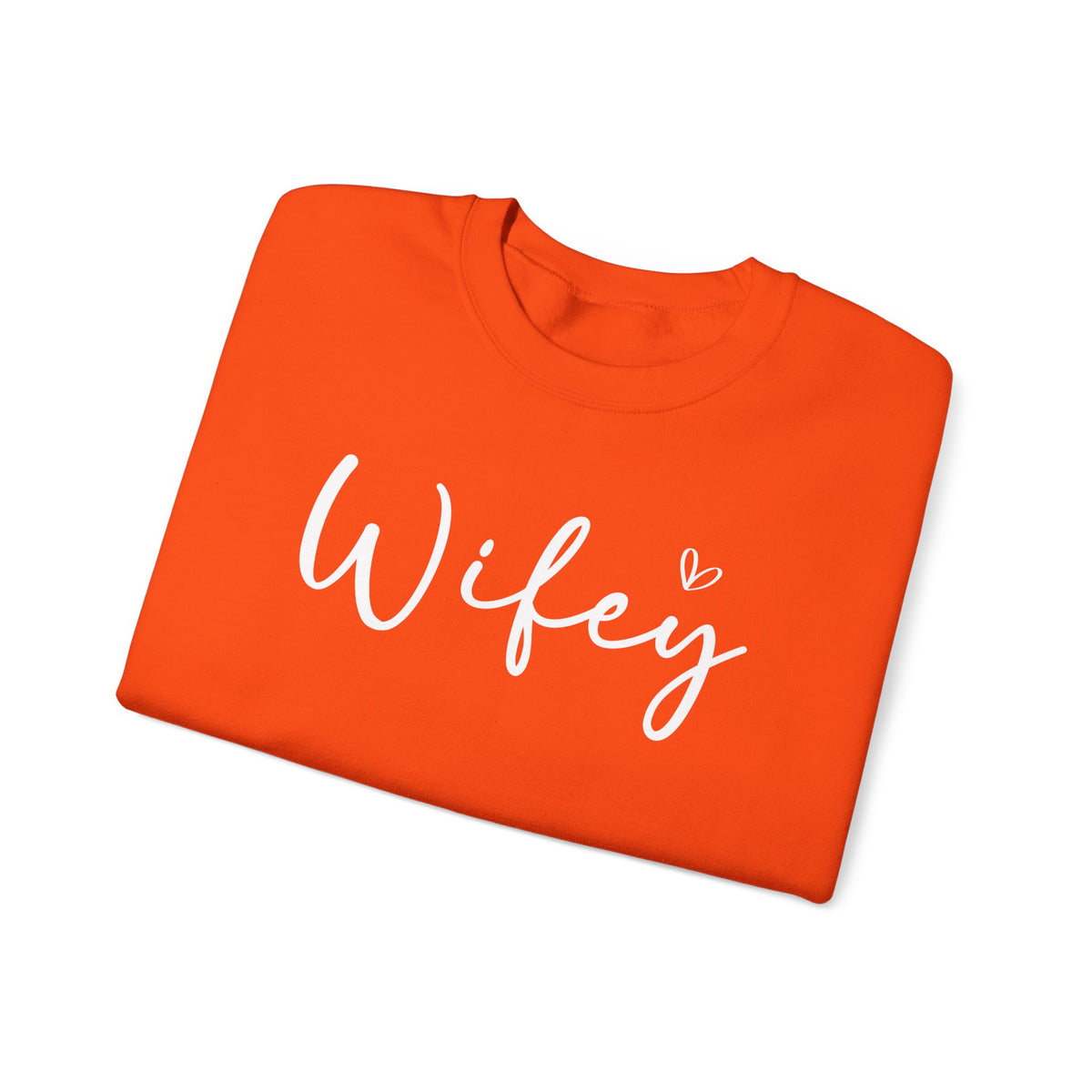 Wifey – Gildan Heavy Blend | Trendy Women’s Soft Sweatshirt. Direct to Garment. Printed & Shipped in the USA. Unisex Sizes.