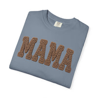 Mama, Faux Knit - Comfort Colors | Trendy Women's T-Shirt. Direct to Garment. Printed & Shipped in the USA. Unisex Sizes.
