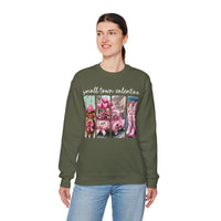 Small Town Valentine – Gildan Heavy Blend | Trendy Women’s Soft Sweatshirt. Direct to Garment. Printed & Shipped in the USA. Unisex Sizes.