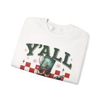 Y'all Are Nuts Nutcracker – Gildan Heavy Blend | Trendy Women’s and Men's Soft Sweatshirt. Direct to Garment. Printed & Shipped in the USA. Unisex Sizes.