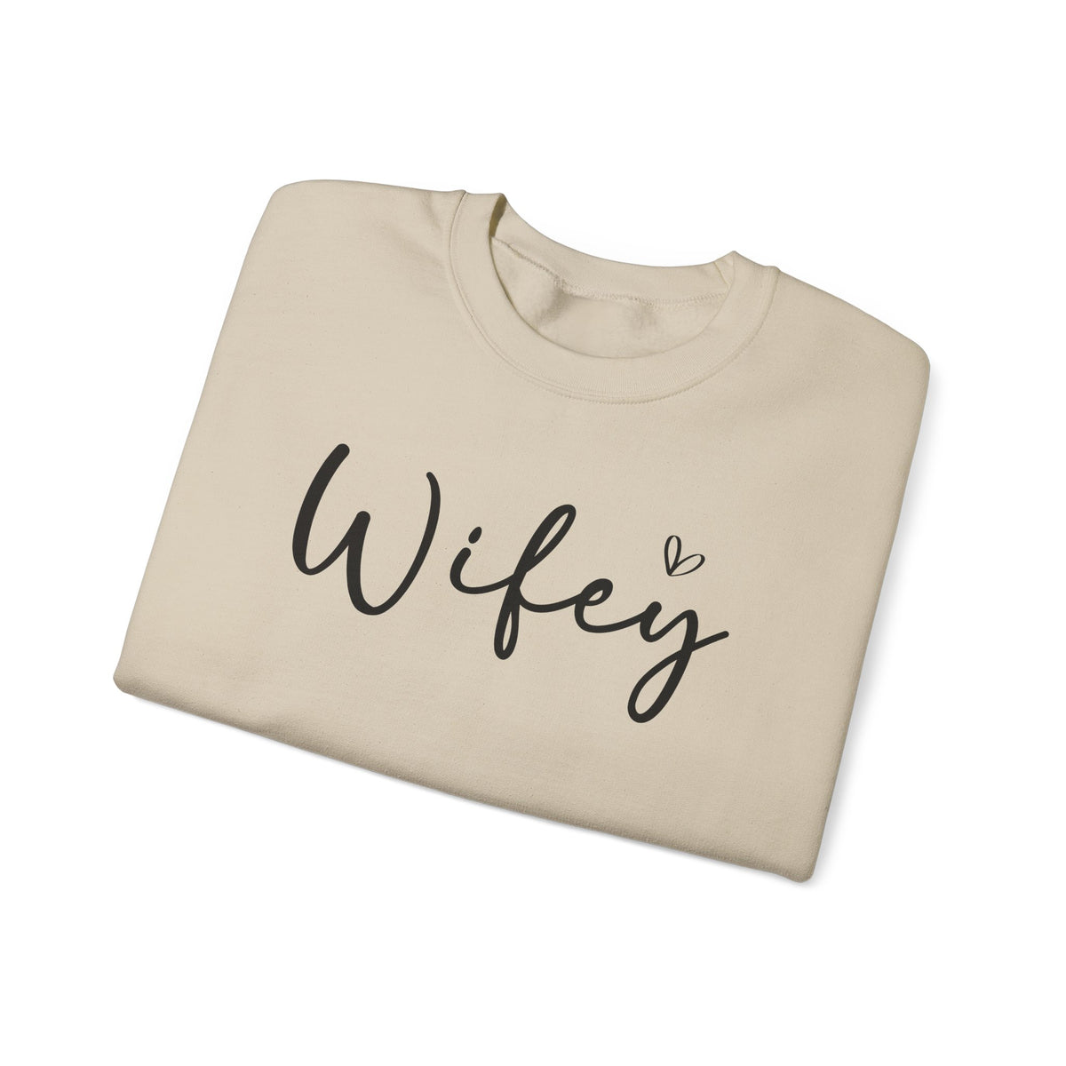 Wifey – Gildan Heavy Blend | Trendy Women’s Soft Sweatshirt. Direct to Garment. Printed & Shipped in the USA. Unisex Sizes.