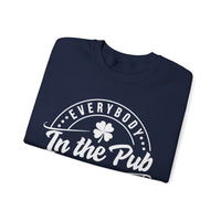 Everybody In The Pub Gettin' Tipsy – Gildan Heavy Blend | Trendy Women’s and Men's Soft Sweatshirt. Direct to Garment. Printed & Shipped in the USA. Unisex Sizes.