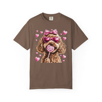 Goldendoodle Love - Comfort Colors | Trendy Women's T-Shirt. Direct to Garment. Printed & Shipped in the USA. Unisex Sizes.