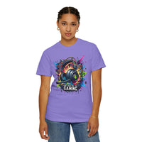 Gaming Headset I Can't Hear You, I'm Gaming - Comfort Colors | Trendy Men's And Women's T-Shirt. Direct to Garment. Printed & Shipped in the USA. Unisex Sizes.