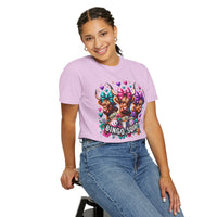 Cute Highland Cows Bingo Squad - Comfort Colors | Trendy Women's T-Shirt. Direct to Garment. Printed & Shipped in the USA. Unisex Sizes.