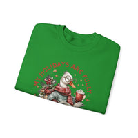 My Holidays are Fully Booked – Gildan Heavy Blend | Trendy Women’s Soft Sweatshirt. Direct to Garment. Printed & Shipped in the USA. Unisex Sizes.