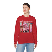Small Town Valentine – Gildan Heavy Blend | Trendy Women’s Soft Sweatshirt. Direct to Garment. Printed & Shipped in the USA. Unisex Sizes.