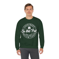 Everybody In The Pub Gettin' Tipsy – Gildan Heavy Blend | Trendy Women’s and Men's Soft Sweatshirt. Direct to Garment. Printed & Shipped in the USA. Unisex Sizes.