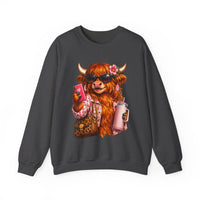 Highland Diva – Gildan Heavy Blend | Trendy Women’s Soft Sweatshirt. Direct to Garment. Printed & Shipped in the USA. Unisex Sizes.
