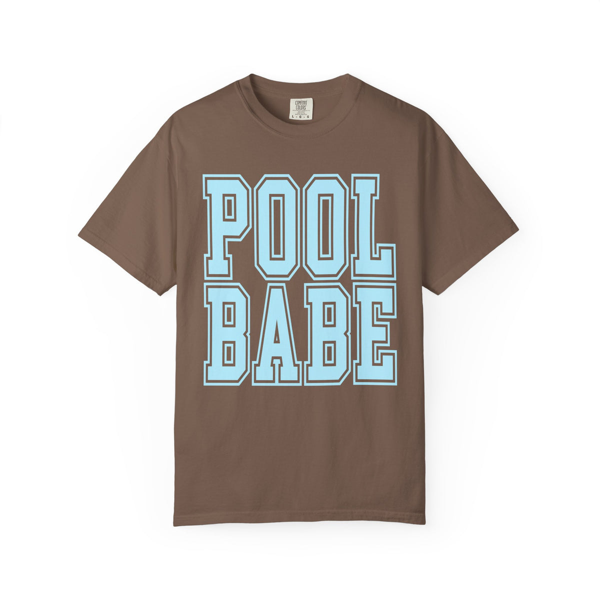 Pool Babe - Comfort Colors | Trendy Women's & Men's T-Shirt. Direct to Garment. Printed & Shipped in the USA. Unisex Sizes.