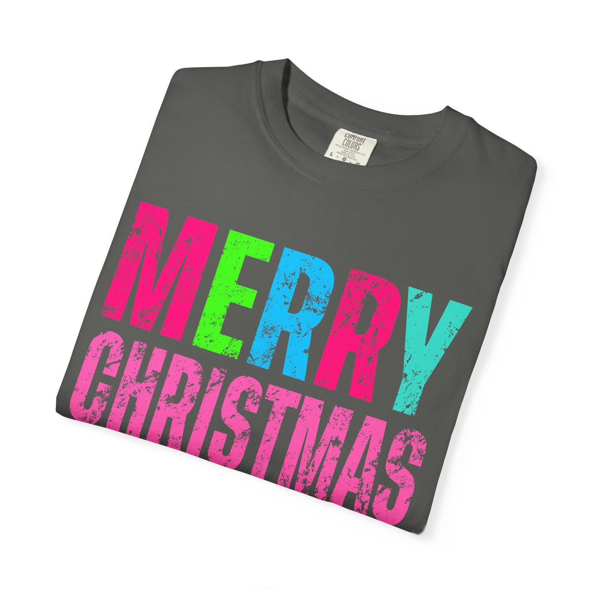 Merry Christmas Ya Filthy Animal - Comfort Colors | Trendy Women's T-Shirt. Direct to Garment. Printed & Shipped in the USA. Unisex Sizes.