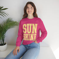 Sunshine – Gildan Heavy Blend | Trendy Women’s Soft Sweatshirt. Direct to Garment. Printed & Shipped in the USA. Unisex Sizes.