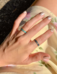 "Praise" Gold-Colored Stackable Ring