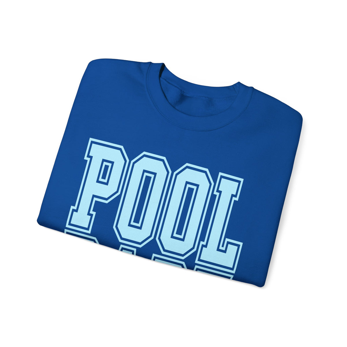 Pool Babe – Gildan Heavy Blend | Trendy Women’s Soft Sweatshirt. Direct to Garment. Printed & Shipped in the USA. Unisex Sizes.