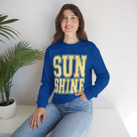 Sunshine – Gildan Heavy Blend | Trendy Women’s Soft Sweatshirt. Direct to Garment. Printed & Shipped in the USA. Unisex Sizes.