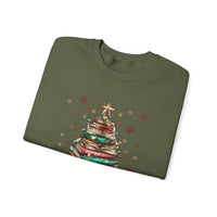 All Booked For Christmas – Gildan Heavy Blend | Trendy Women’s Soft Sweatshirt. Direct to Garment. Printed & Shipped in the USA. Unisex Sizes.