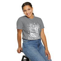 Booktrovert - Comfort Colors | Trendy Women's T-Shirt. Direct to Garment. Printed & Shipped in the USA. Unisex Sizes.