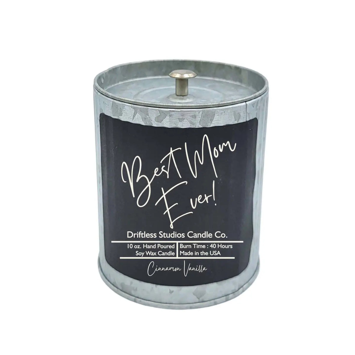 Best Mom Ever (Endless Summer) 10 oz. Soy Wax Candle -  Tin Jar