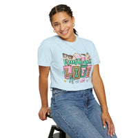 Receptionist Life - Comfort Colors | Trendy Women's T-Shirt. Direct to Garment. Printed & Shipped in the USA. Unisex Sizes.