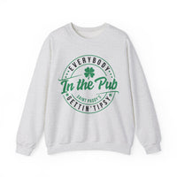 Everybody In The Pub Gettin' Tipsy – Gildan Heavy Blend | Trendy Women’s and Men's Soft Sweatshirt. Direct to Garment. Printed & Shipped in the USA. Unisex Sizes.