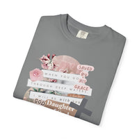 Christian Scrapbook - Comfort Colors | Trendy Women's T-Shirt. Direct to Garment. Printed & Shipped in the USA. Unisex Sizes.