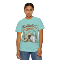 Rolling Stones "Since AD 33" Easter Empty Tomb Christian - Comfort Colors | Trendy Men's and Women's T-Shirt. Direct to Garment. Printed & Shipped in the USA. Unisex Sizes.