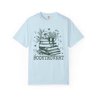 Booktrovert - Comfort Colors | Trendy Women's T-Shirt. Direct to Garment. Printed & Shipped in the USA. Unisex Sizes.