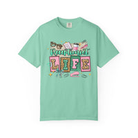 Receptionist Life - Comfort Colors | Trendy Women's T-Shirt. Direct to Garment. Printed & Shipped in the USA. Unisex Sizes.