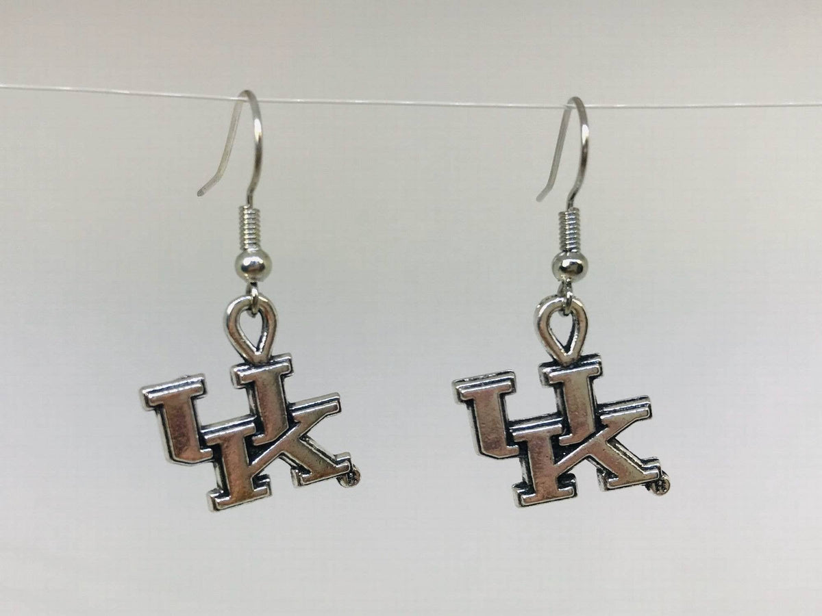 University of Kentucky - UK Earrings - Zinc Alloy