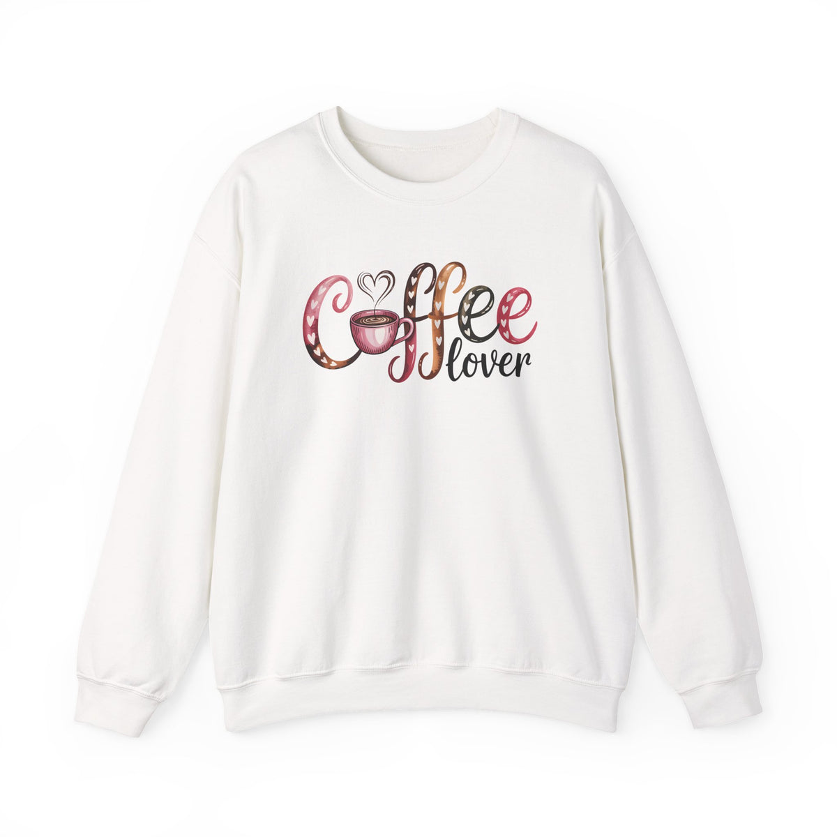 Coffee Lover – Gildan Heavy Blend | Trendy Women’s Soft Sweatshirt. Direct to Garment. Printed & Shipped in the USA. Unisex Sizes.