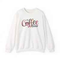 Coffee Lover – Gildan Heavy Blend | Trendy Women’s Soft Sweatshirt. Direct to Garment. Printed & Shipped in the USA. Unisex Sizes.