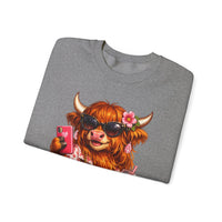 Highland Diva – Gildan Heavy Blend | Trendy Women’s Soft Sweatshirt. Direct to Garment. Printed & Shipped in the USA. Unisex Sizes.