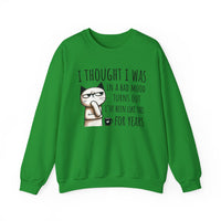 I Thought I Was In A Bad Mood, Grumpy Cat – Gildan Heavy Blend | Trendy Men's and Women’s Soft Sweatshirt. Direct to Garment. Printed & Shipped in the USA. Unisex Sizes.