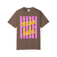 Ocean Babe - Comfort Colors | Trendy Women's T-Shirt. Direct to Garment. Printed & Shipped in the USA. Unisex Sizes.
